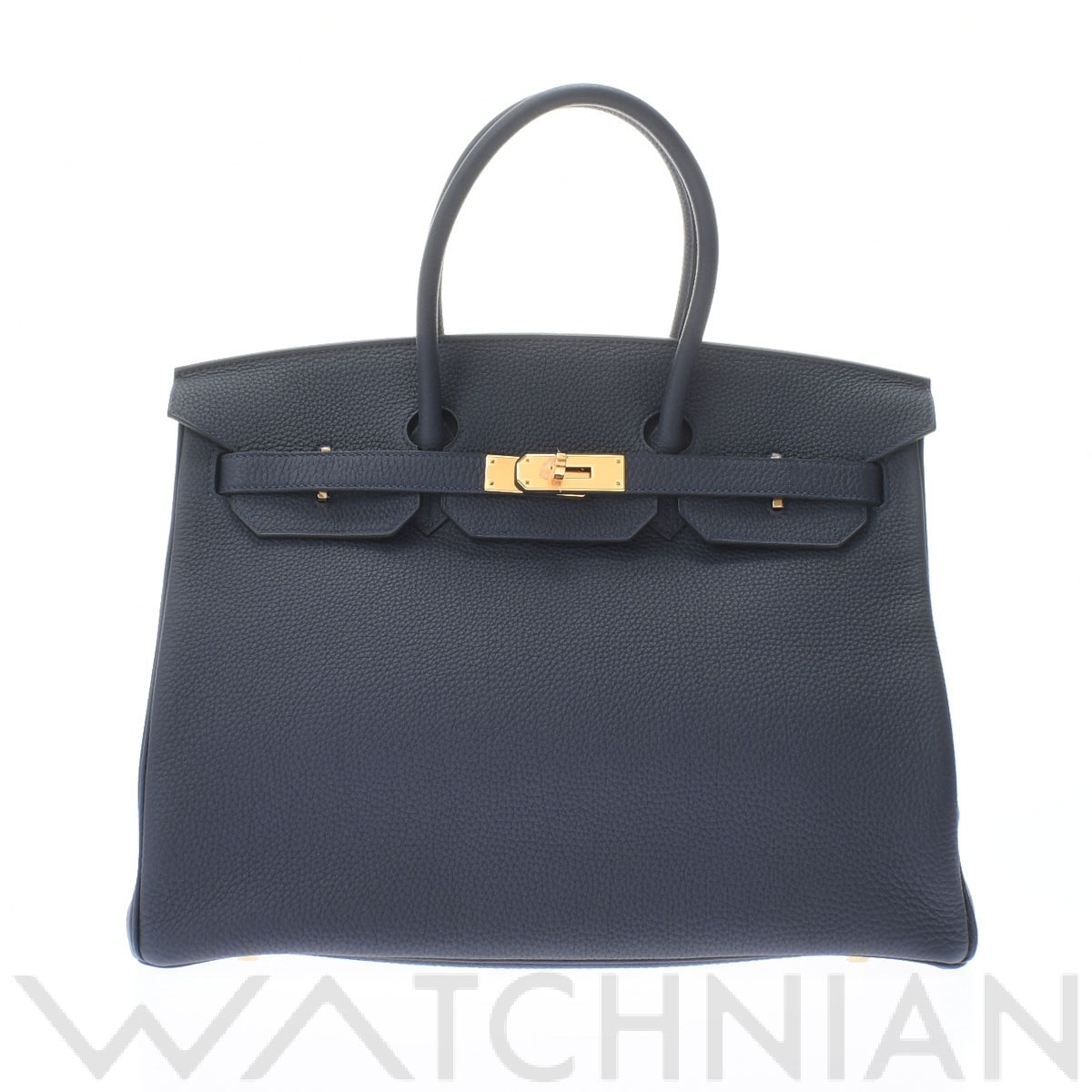 エルメス / HERMES バーキン 35 ブルーニュイ/ゴールド金具 トゴ ユニセックス バッグ 【未使用】【bag】