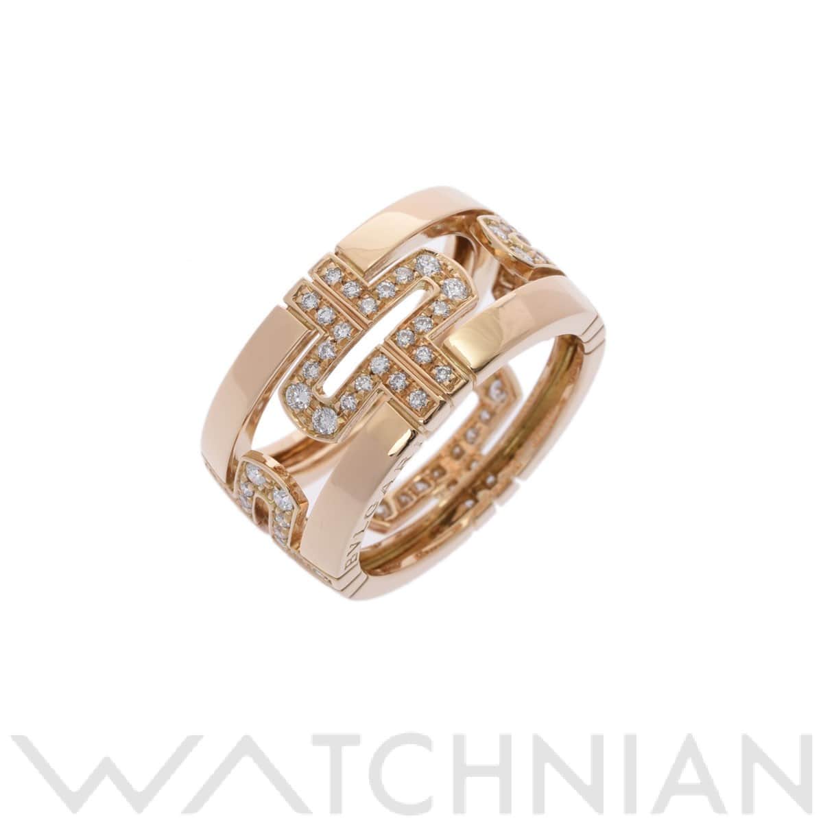 ブルガリ パレンテシリング #56 ゴールド K18イエローゴールド YG ユニセックス ジュエリー 【中古】【jewelry】