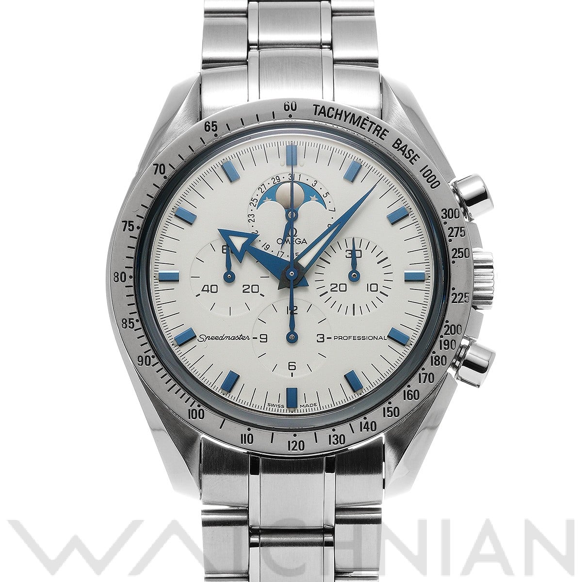 オメガ / OMEGA スピードマスター ムーンウォッチ プロフェッショナル ムーンフェイズ 3575.20 ホワイト メンズ 時計 【中古】【wristwatch】
