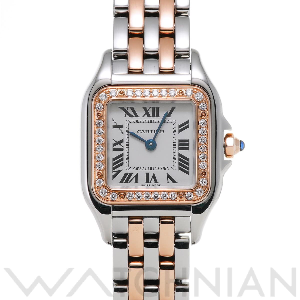 カルティエ パンテール ドゥ カルティエ SM W3PN0006 シルバー レディース 時計 【中古】【wristwatch】