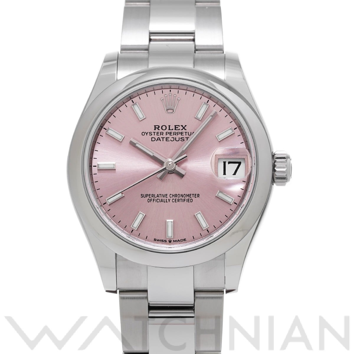 ロレックス デイトジャスト 31 278240 ピンク ユニセックス 時計 【中古】【wristwatch】