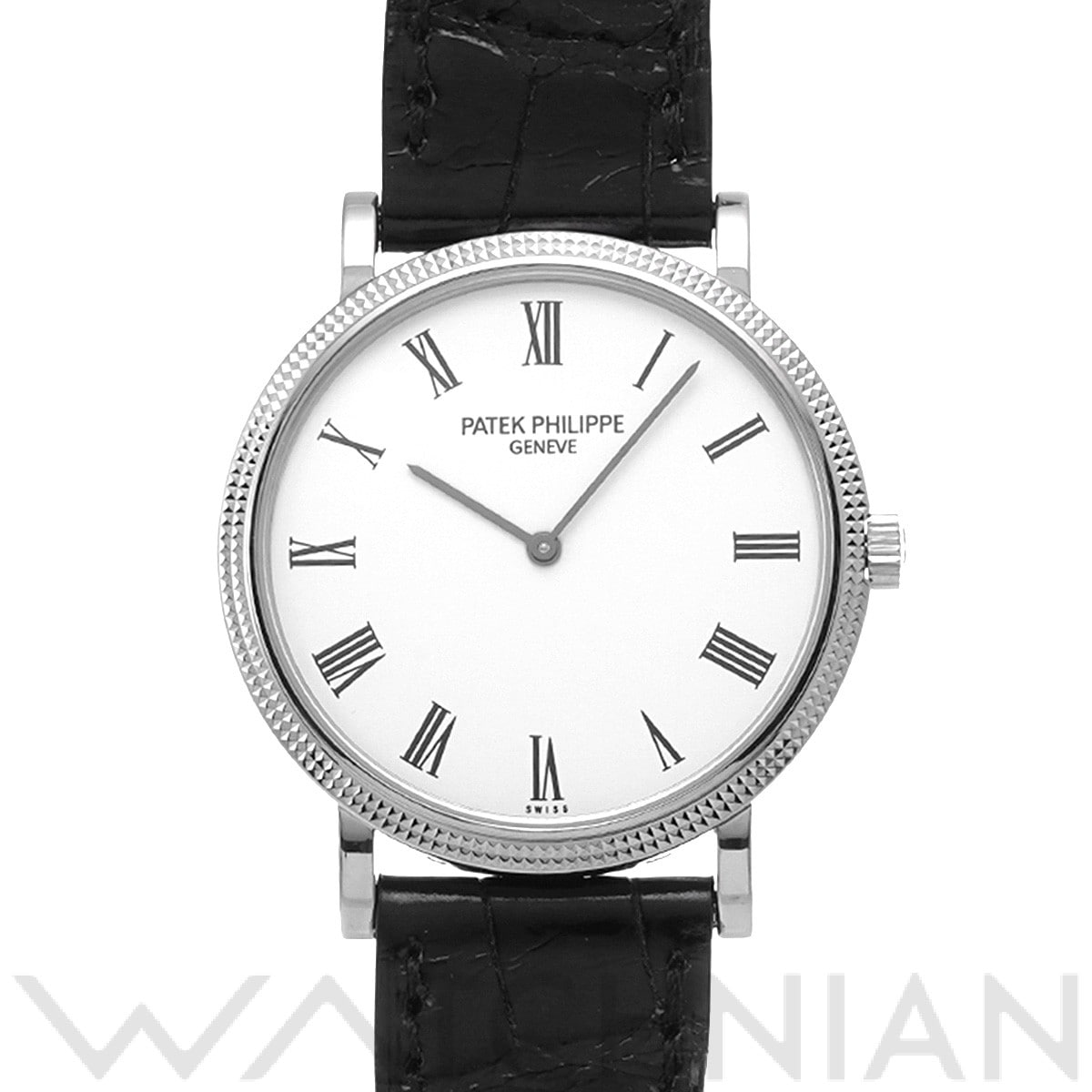 パテック フィリップ / PATEK PHILIPPE カラトラバ 5120G-001 ホワイト メンズ 時計 【中古】【wristwatch】