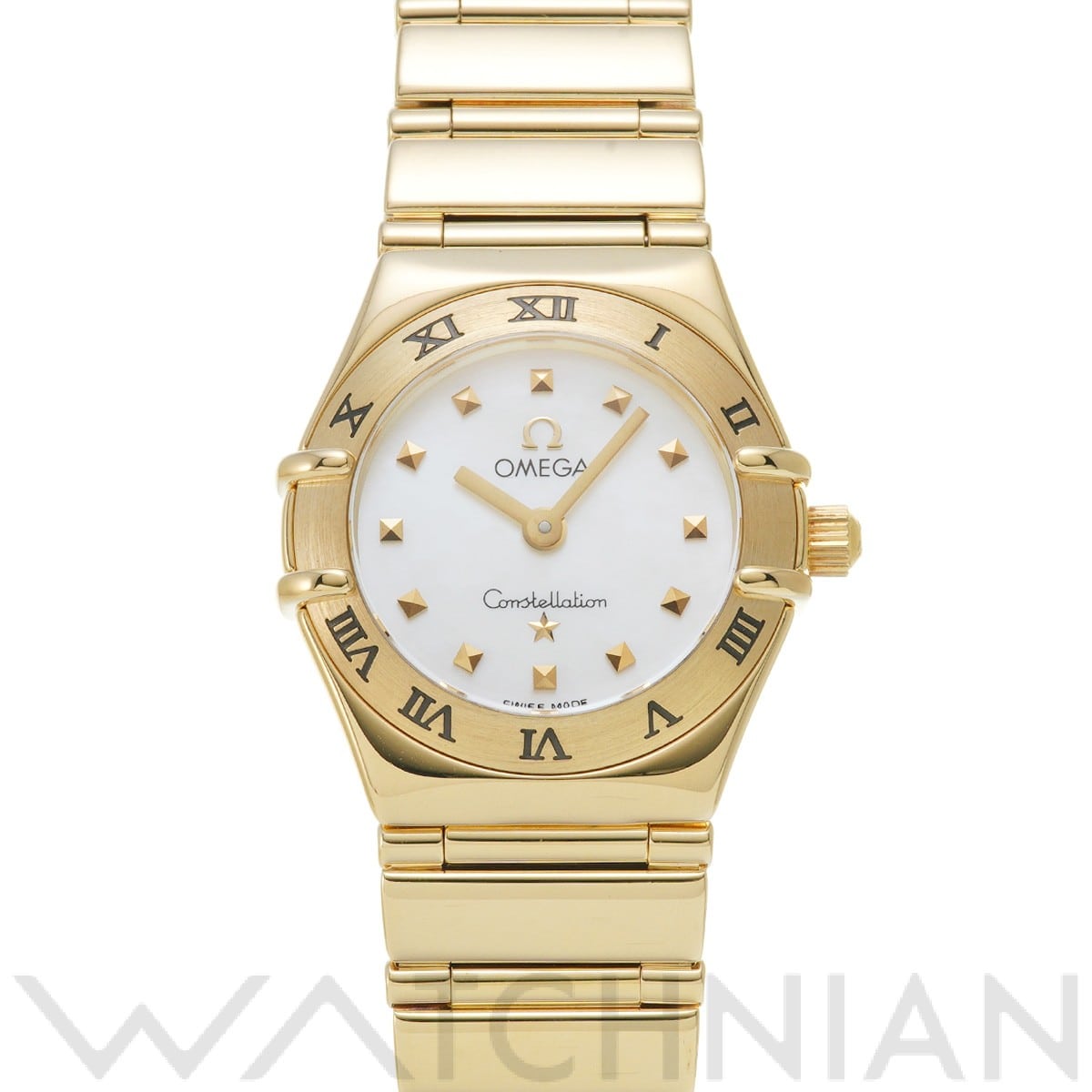 オメガ / OMEGA コンステレーション マイチョイス クォーツ ミニ 1161.71 ホワイトシェル レディース 時計 【中古】【wristwatch】