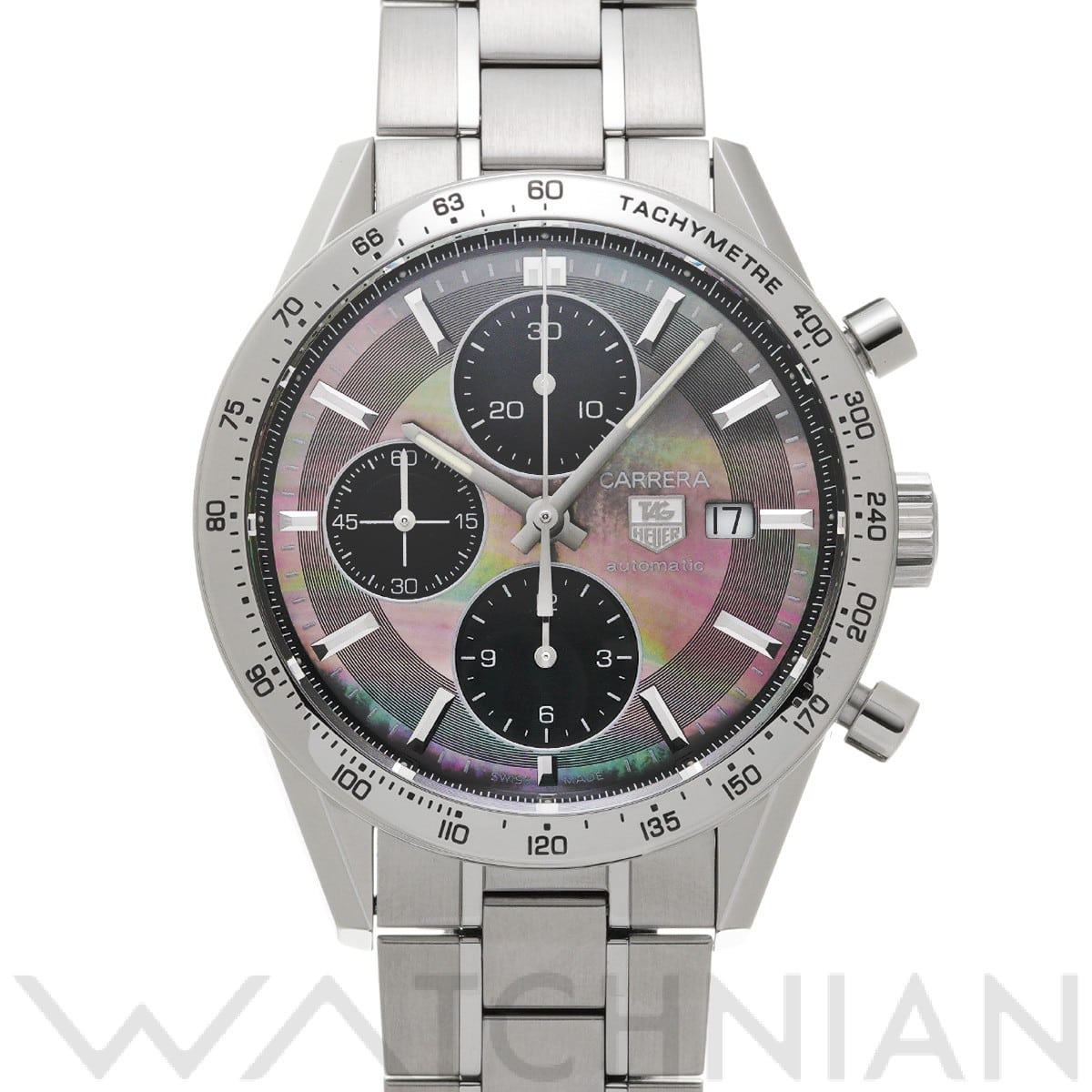 タグ ホイヤー / TAG HEUER カレラ キャリバー16 クロノグラフ CV201P.BA0794 ブラックシェル/ブラック メンズ 時計 【中古】【wristwatch】