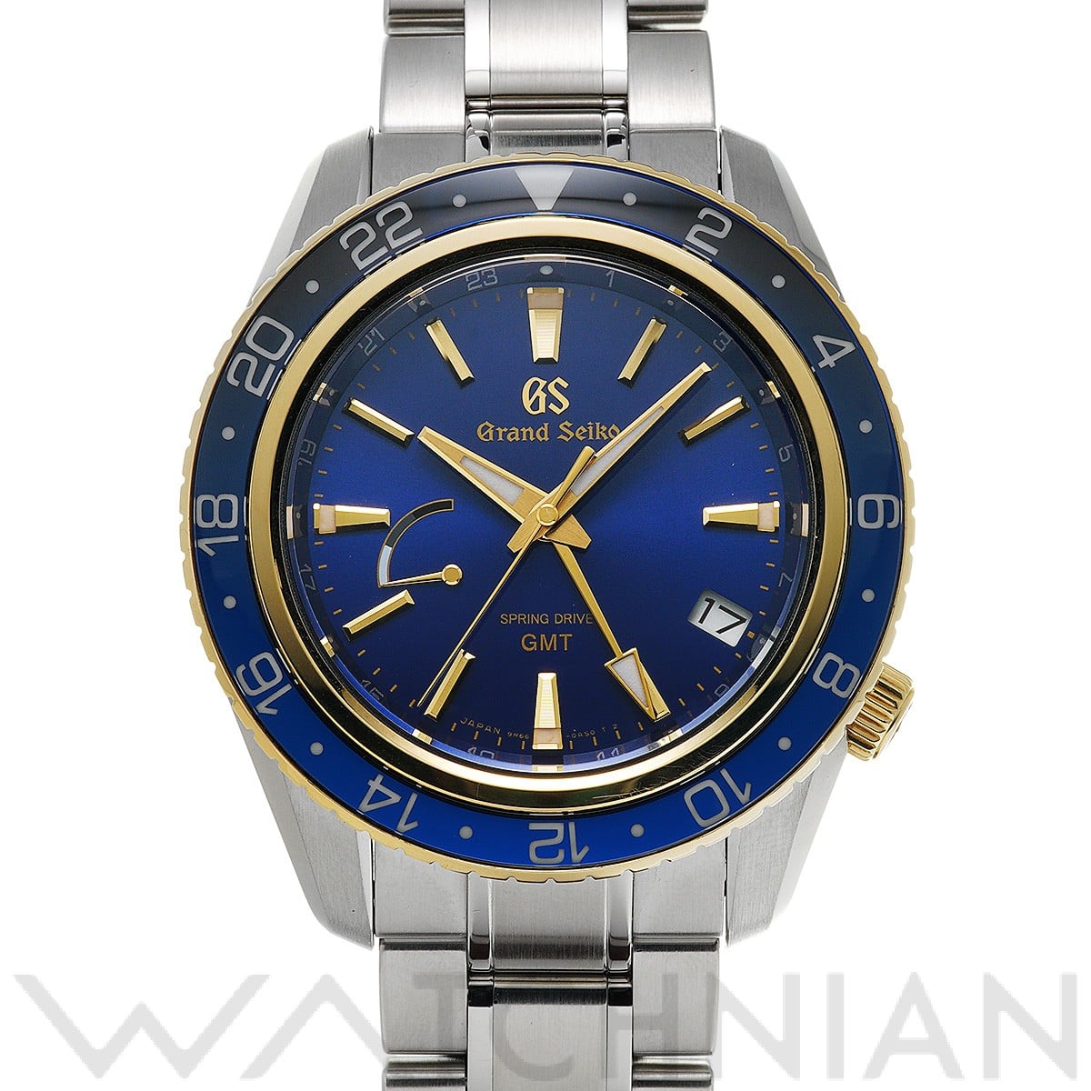 グランドセイコー / Grand Seiko スポーツコレクション スプリングドライブ GMT SBGE248 ブルー メンズ 時計 【中古】【wristwatch】
