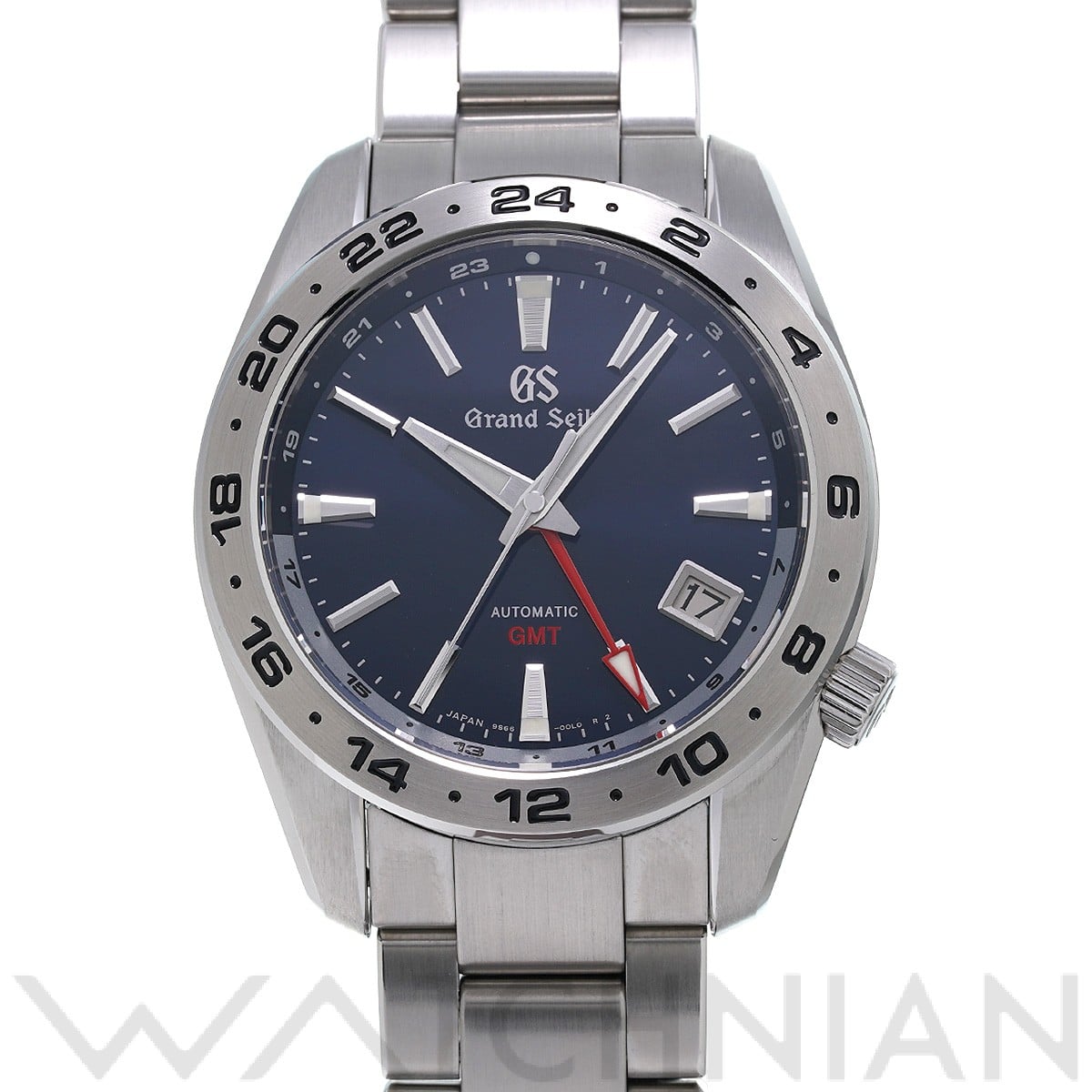 グランドセイコー / Grand Seiko スポーツコレクション メカニカル GMT SBGM245 ブルー メンズ 時計 【中古】【wristwatch】