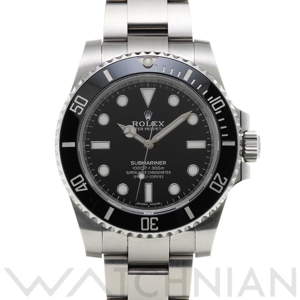 ロレックス サブマリーナ 114060 ブラック メンズ 時計 【中古】【wristwatch】