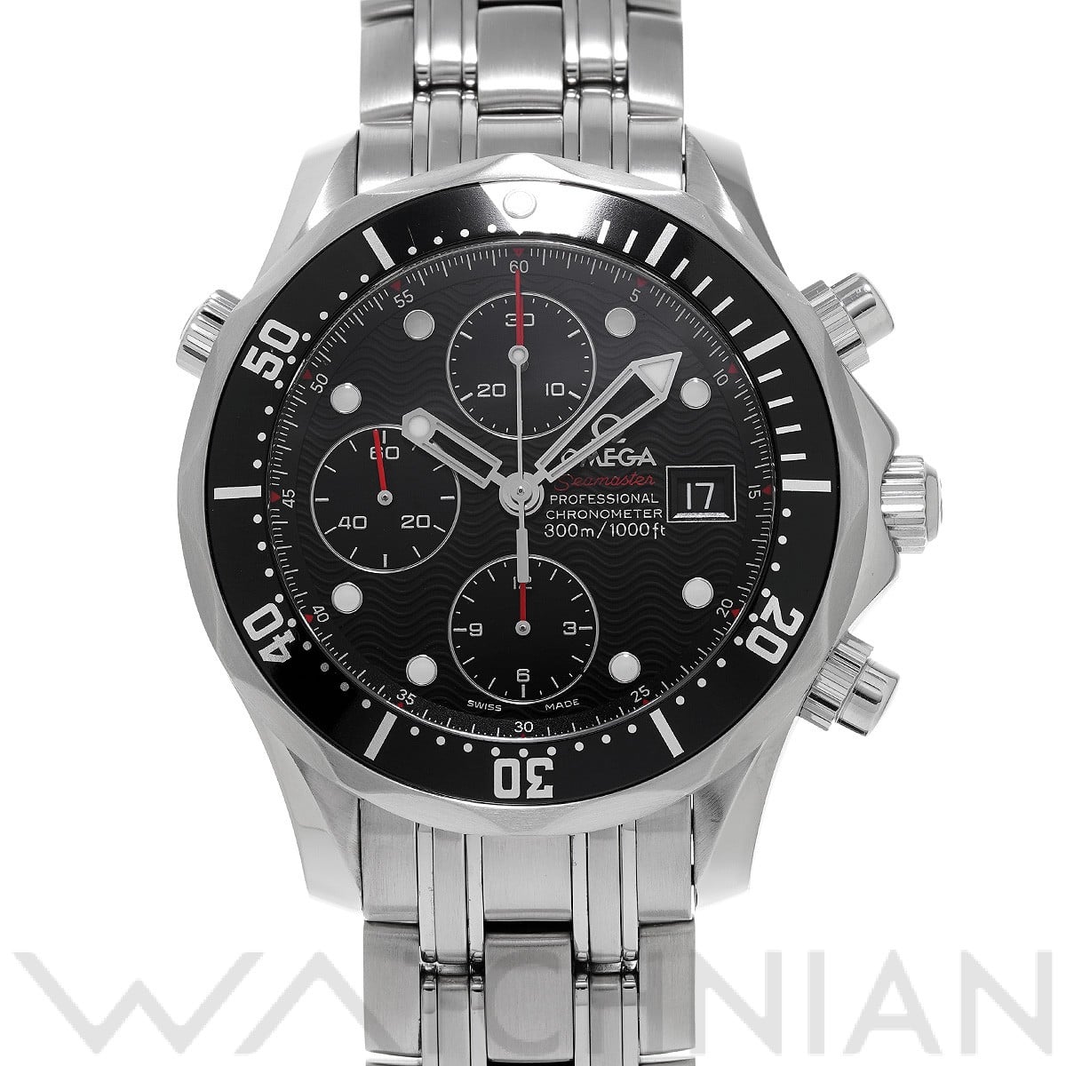 オメガ / OMEGA シーマスター ダイバー300 クロノグラフ 213.30.42.40.01.001 ブラック メンズ 時計 【中古】【wristwatch】