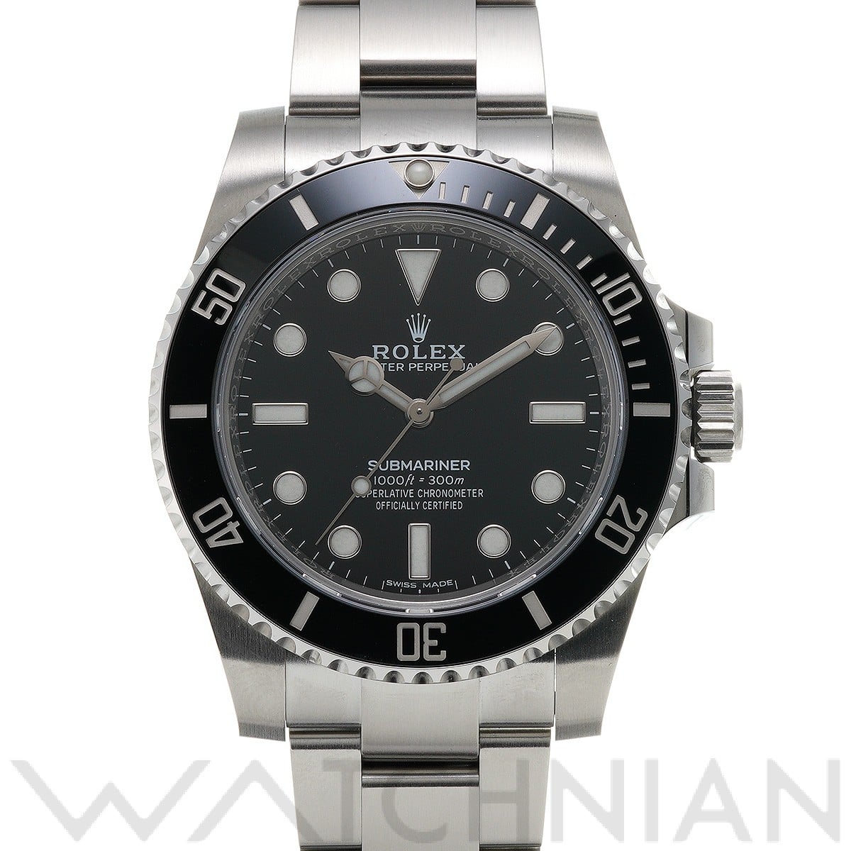 ロレックス サブマリーナ 114060 ブラック メンズ 時計 【中古】【wristwatch】