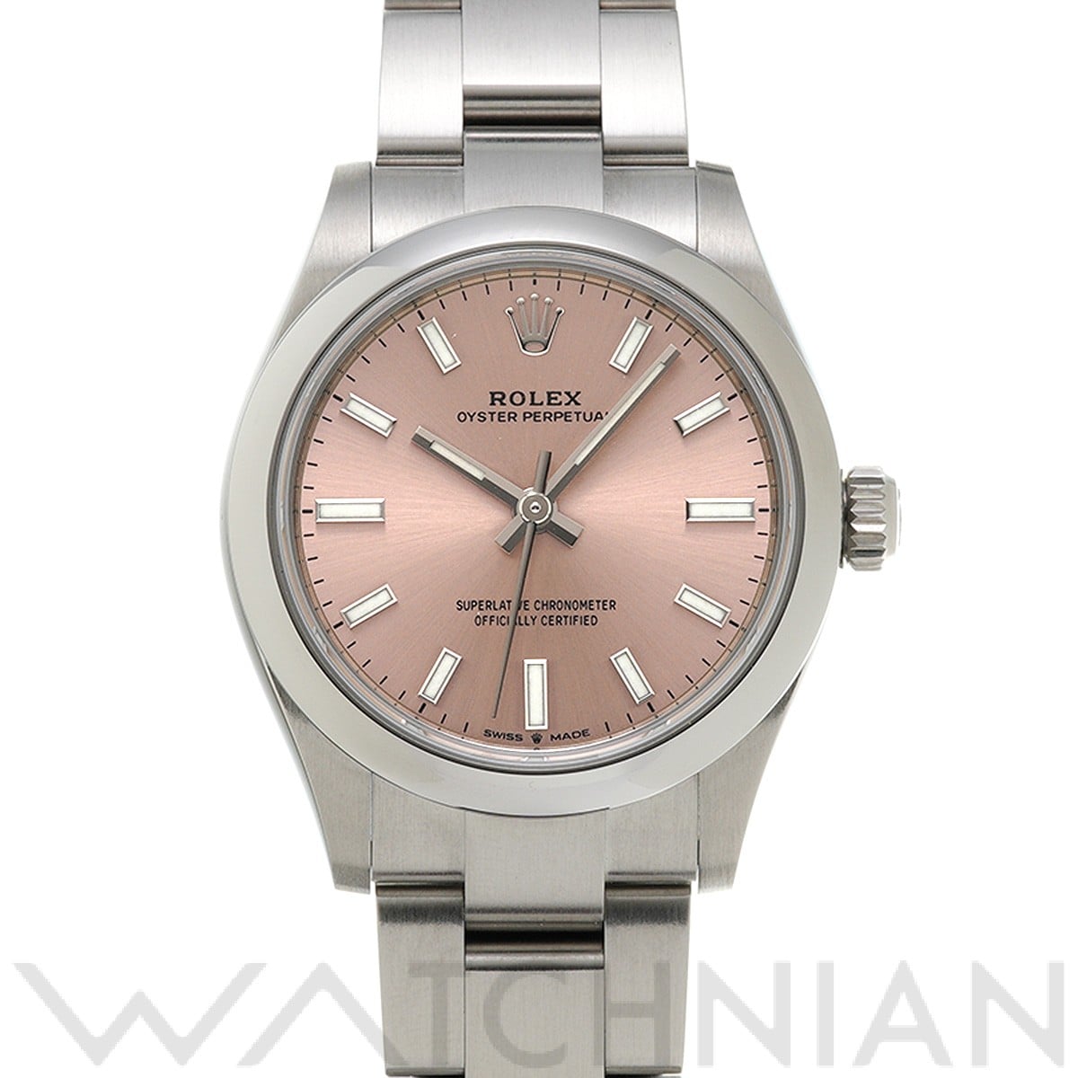 オイスターパーペチュアル 31 277200 ランダムシリアル ピンク ロレックス ROLEX ユニセックス 【中古】
