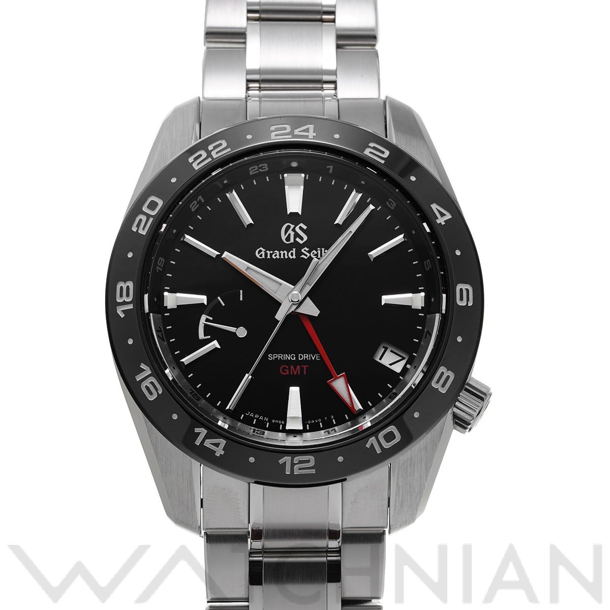 グランドセイコー / Grand Seiko スポーツコレクション スプリングドライブ GMT SBGE253 ブラック メンズ 時計 【中古】【wristwatch】