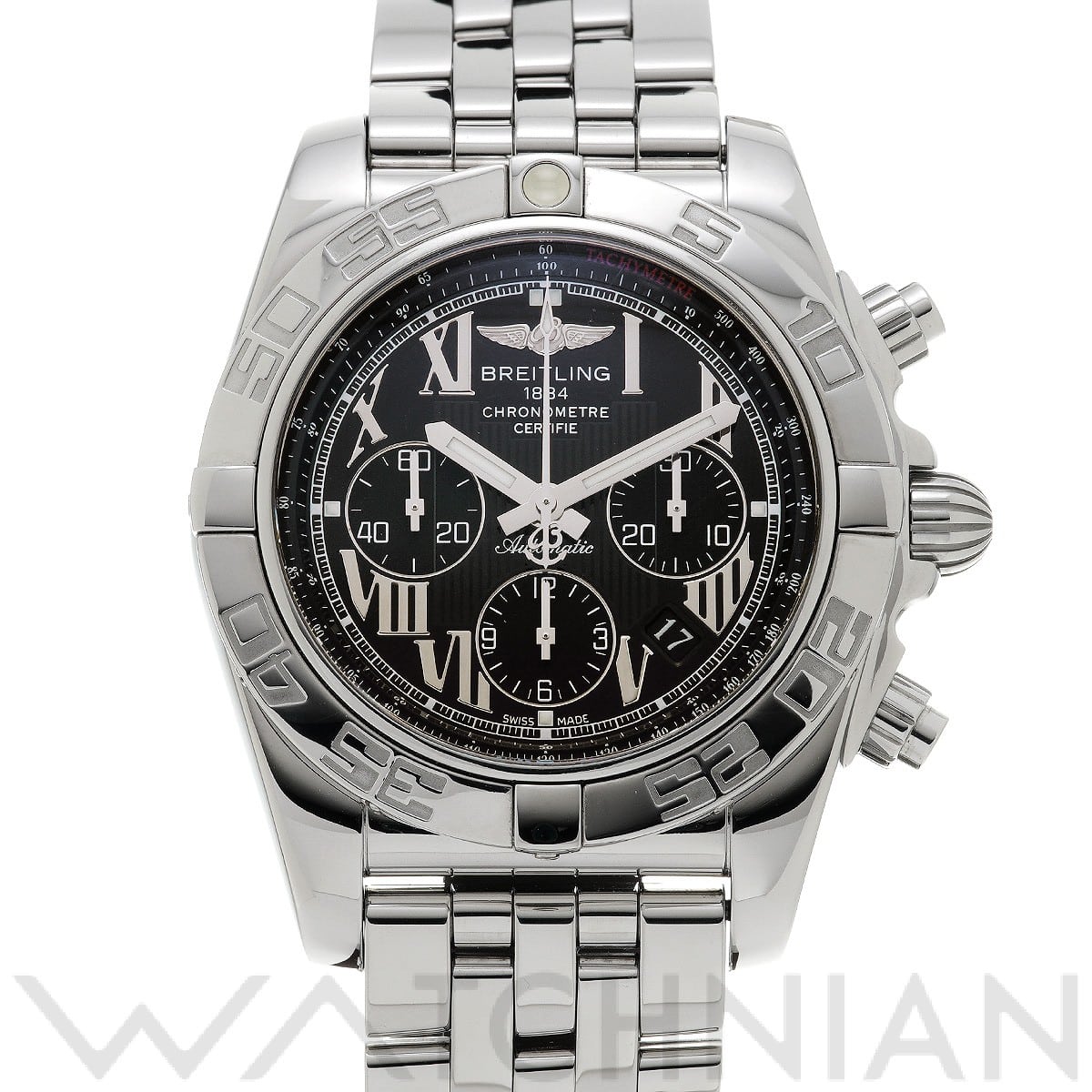 ブライトリング / BREITLING クロノマット 44 AB011012/B956 ブラック メンズ 時計 【中古】【wristwatch】