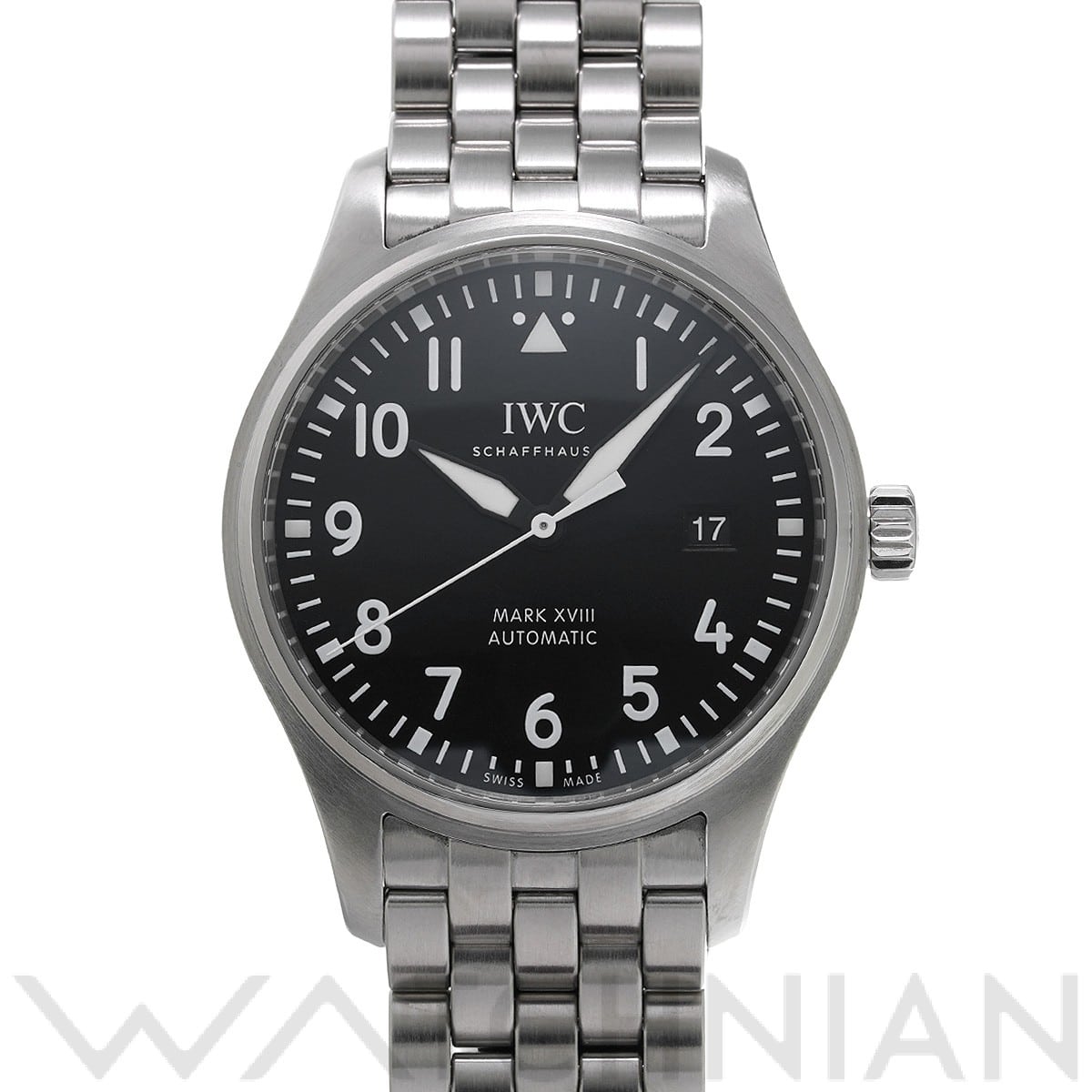 IWC パイロットウォッチ マーク XVIII IW327011 ブラック メンズ 時計 【中古】【wristwatch】