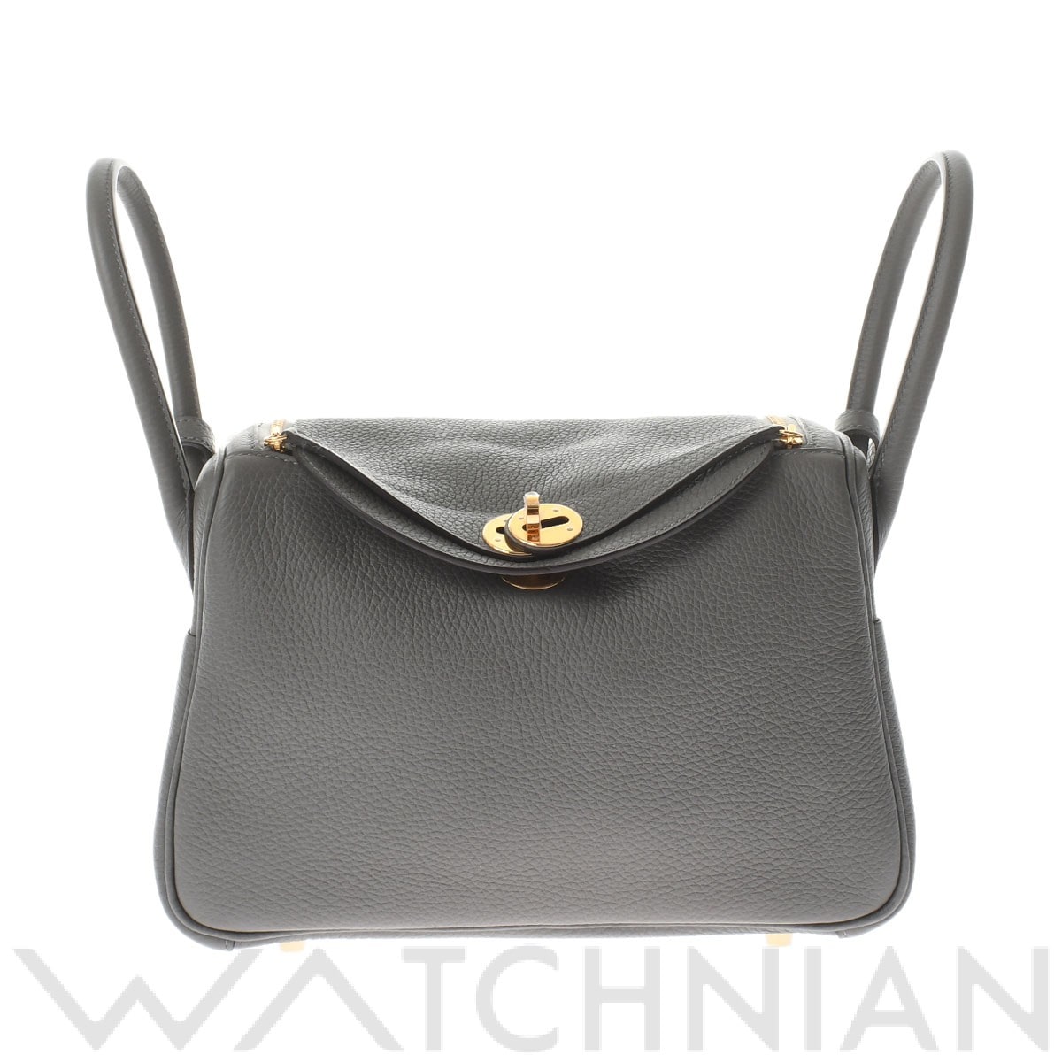 リンディ 26 グリメイヤー/ゴールド金具 トリヨンクレマンス HERMES エルメス レディース 【新品】