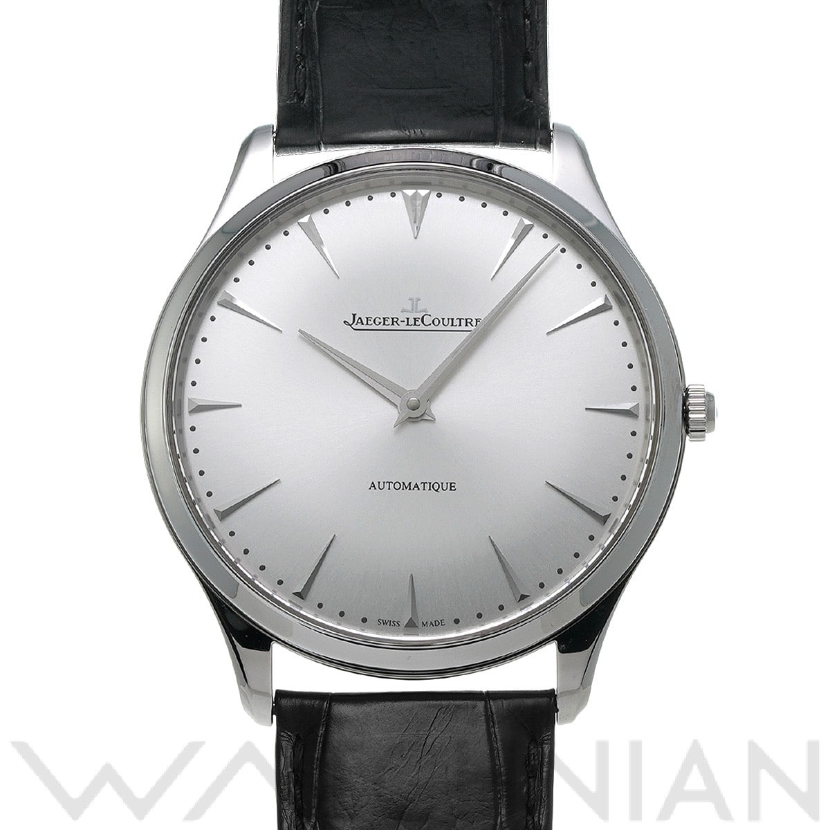 ジャガー ルクルト マスター ウルトラスリム 41 Q133842 シルバー メンズ 時計 【中古】【wristwatch】