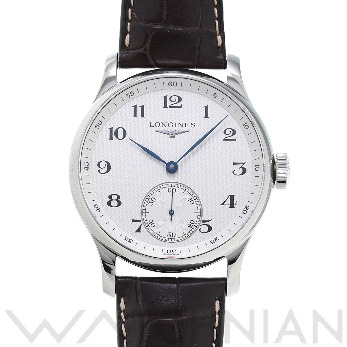 マスターコレクション L2.840.4.78.3 シルバー ロンジン LONGINES メンズ 【中古】