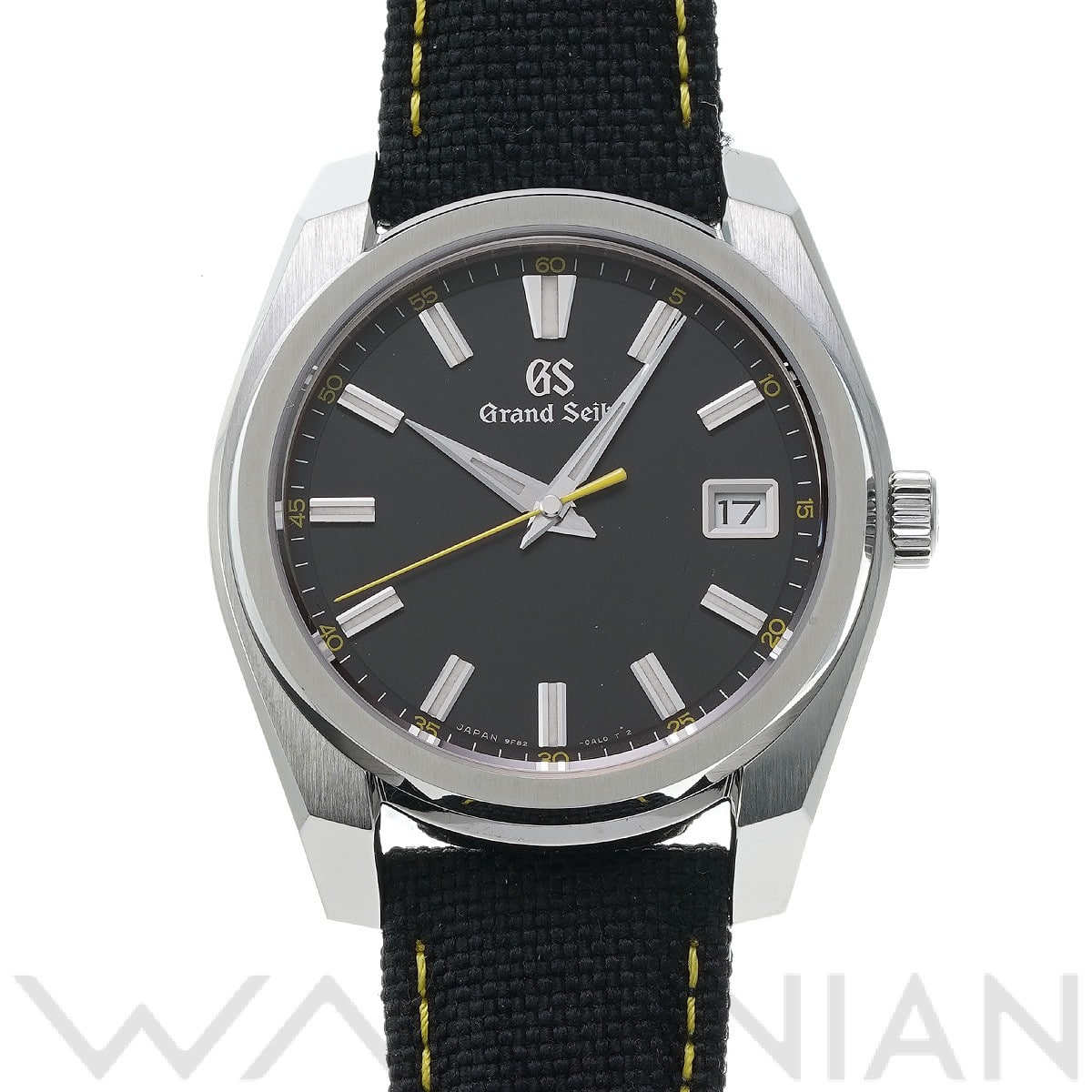 スポーツコレクション クォーツ タフGS SBGV243 ブラック グランドセイコー Grand Seiko メンズ 【中古】