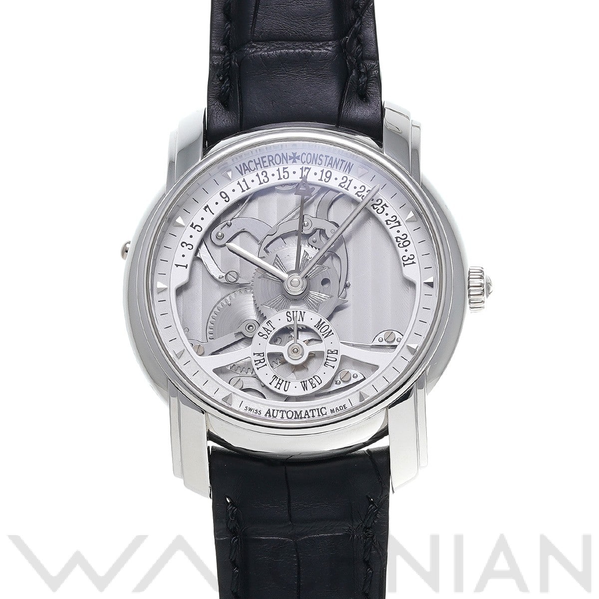 パトリモニー レトログラード 47247/000P-9022 スケルトン ヴァシュロン コンスタンタン VACHERON CONSTANTIN メンズ 【中古】