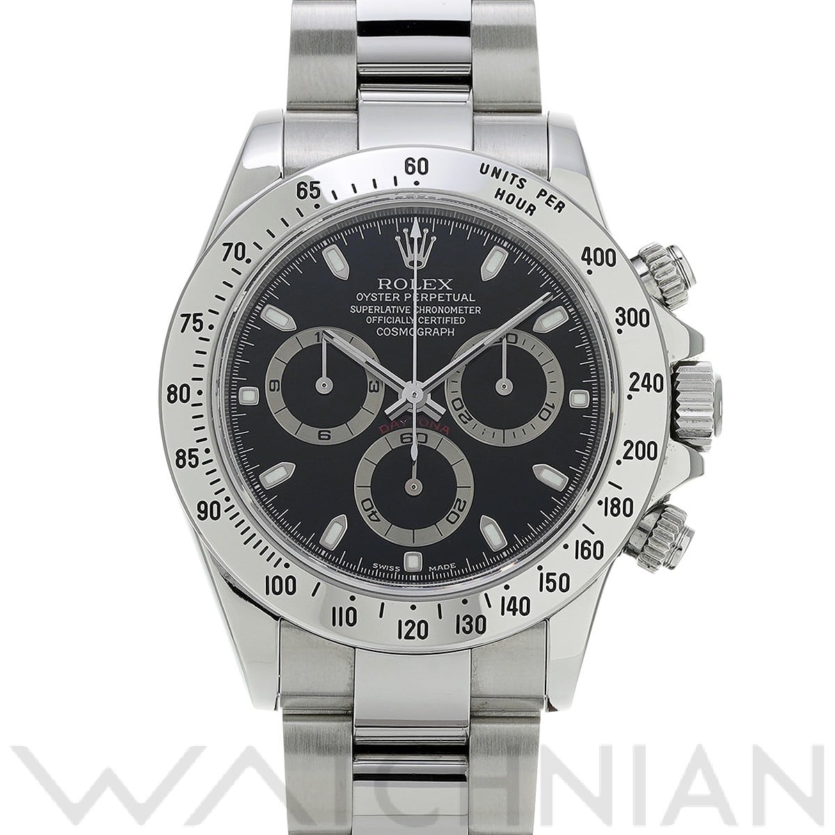 ロレックス コスモグラフ デイトナ 116520 ブラック メンズ 時計 【中古】【wristwatch】