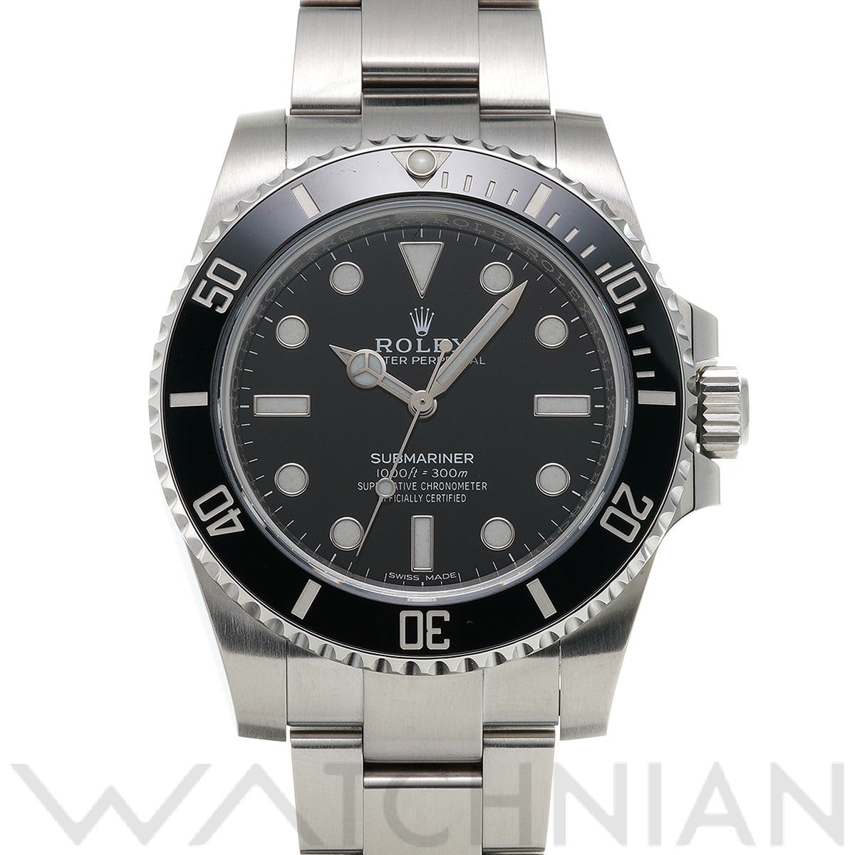 ロレックス サブマリーナ 114060 ブラック メンズ 時計 【中古】【wristwatch】