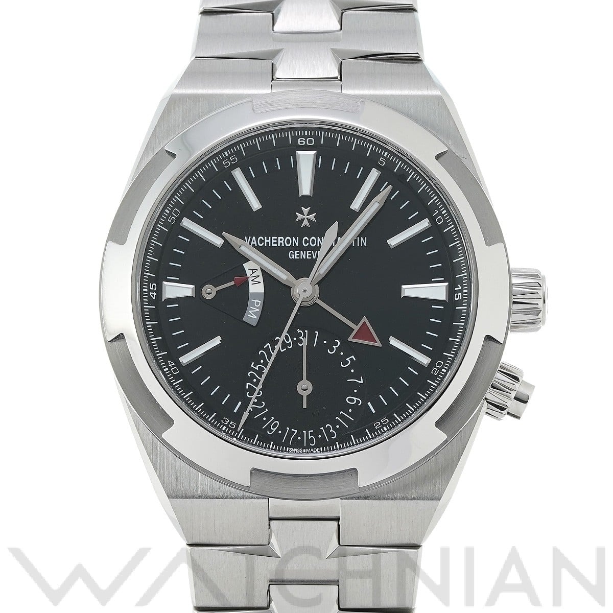 ヴァシュロン コンスタンタン / VACHERON CONSTANTIN オーバーシーズ デュアルタイム 7900V/110A-B546 ブラック メンズ 時計 【中古】【wristwatch】