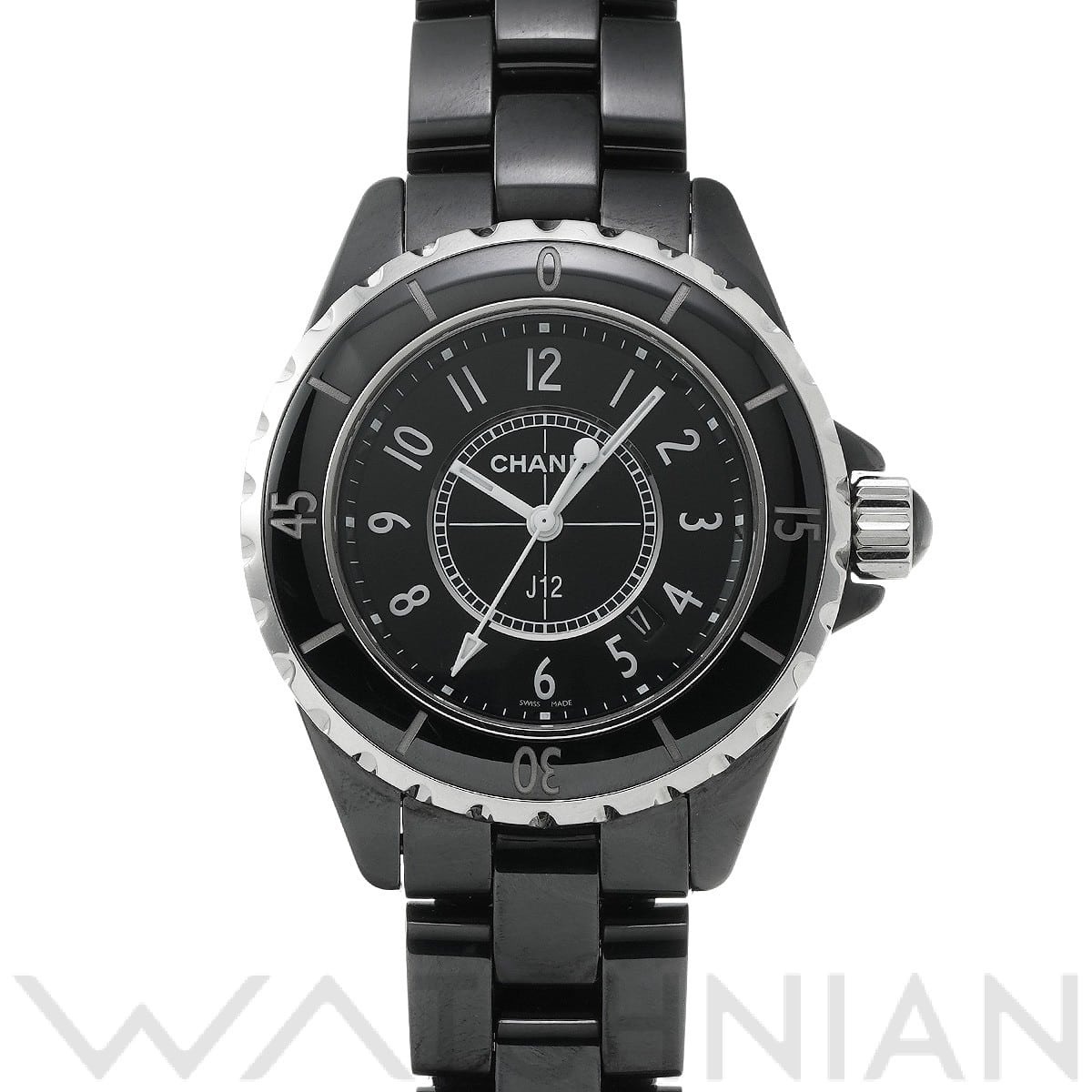 シャネル / CHANEL J12 33MM H0682 ブラック レディース 時計 【中古】【wristwatch】