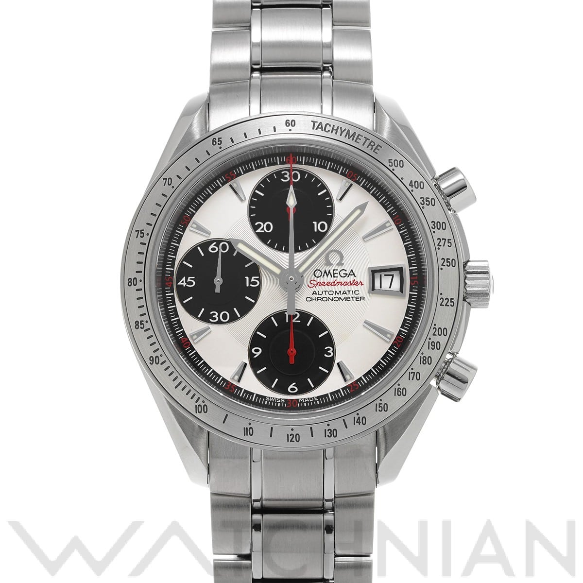 オメガ / OMEGA スピードマスター デイト 3211.31 ホワイト/ブラック メンズ 時計 【中古】【wristwatch】