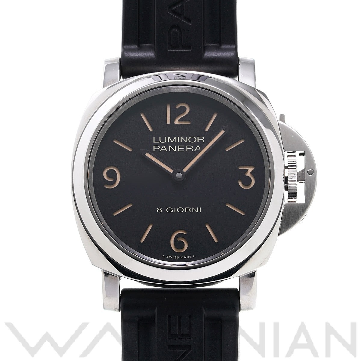 ルミノール ベース 8デイズ PAM00914 W番(2020年製造) ブラック パネライ PANERAI メンズ 【中古】