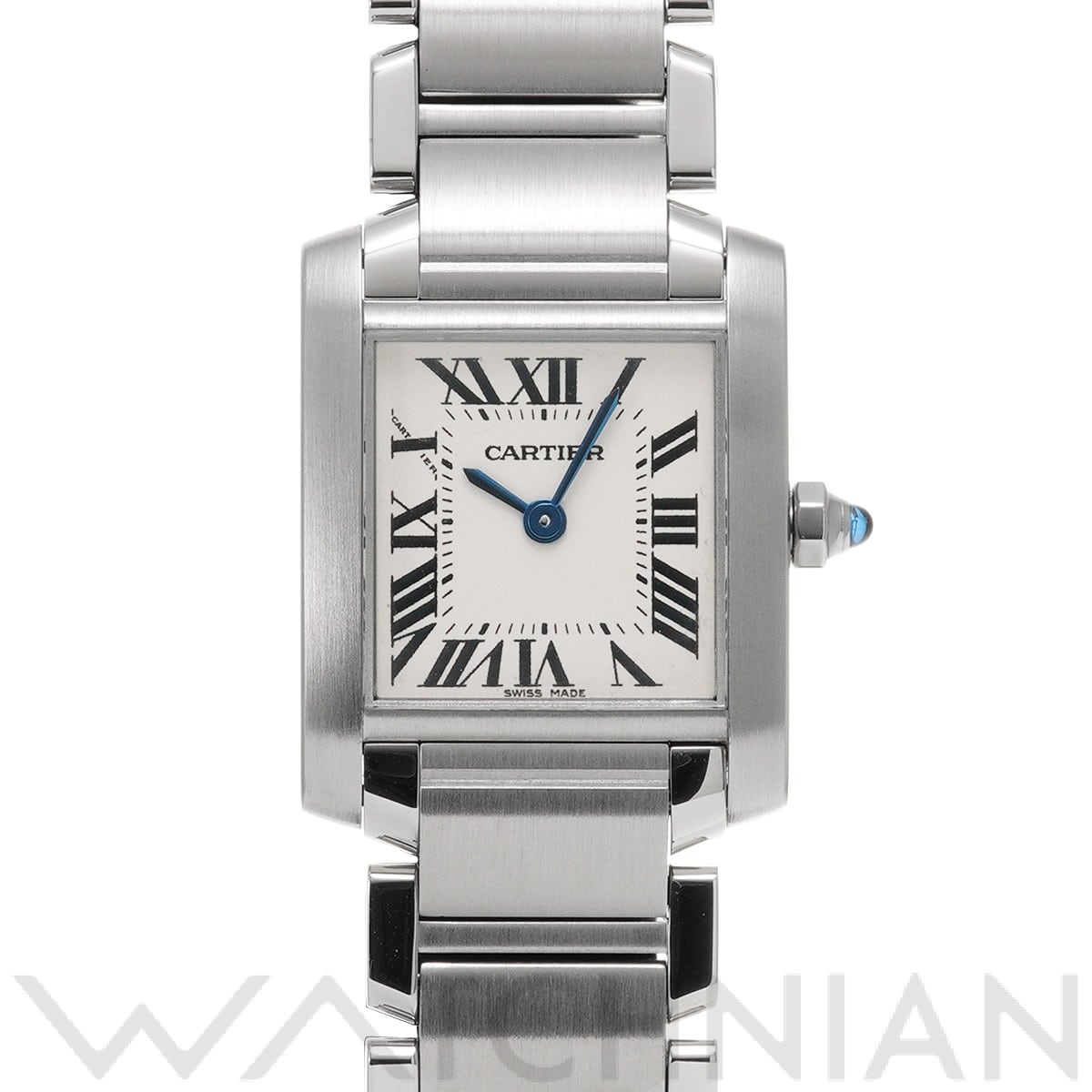 カルティエ / CARTIER タンク フランセーズ SM W51008Q3 シルバー レディース 時計 【中古】【wristwatch】