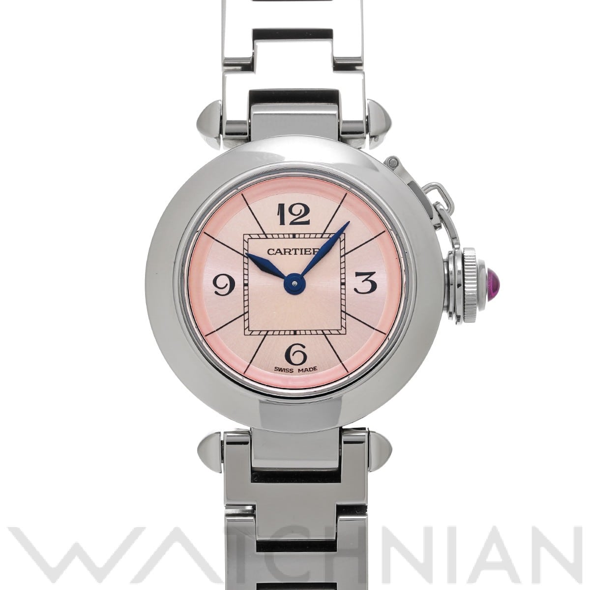 カルティエ / CARTIER ミスパシャ W3140008 ピンク レディース 時計 【中古】【wristwatch】
