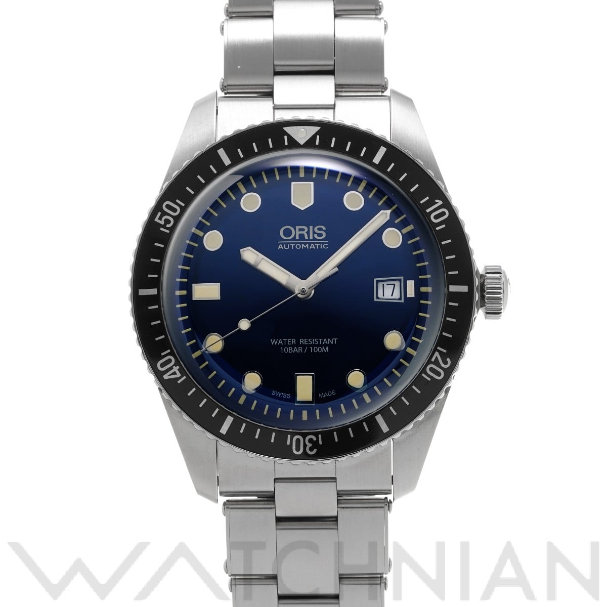 オリス / ORIS ダイバーズ 65 01 733 7720 4055-07 8 21 18 ブルー メンズ 時計 【中古】【wristwatch】