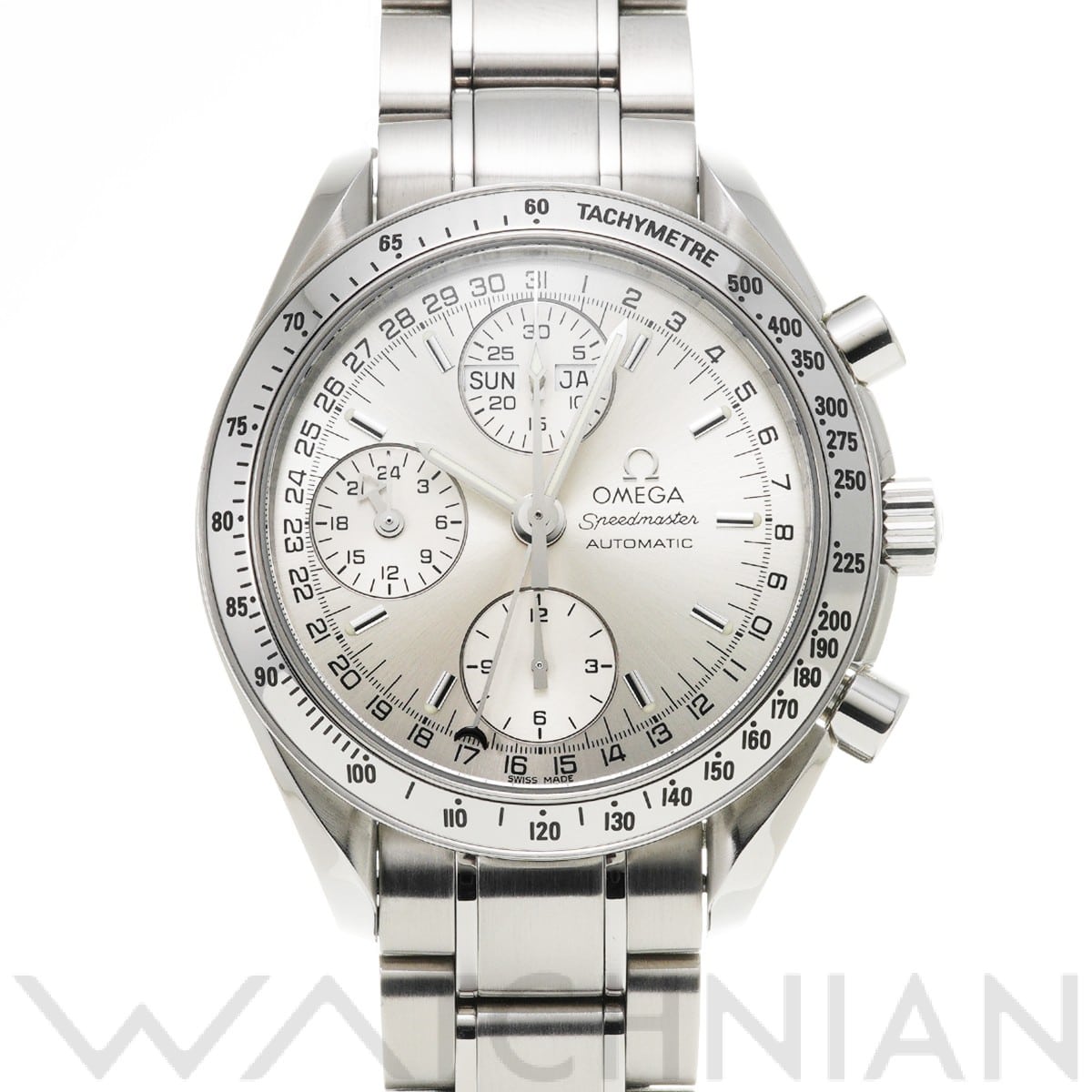 オメガ / OMEGA スピードマスター トリプルカレンダー 3523.30 シルバー メンズ 時計 【中古】【wristwatch】