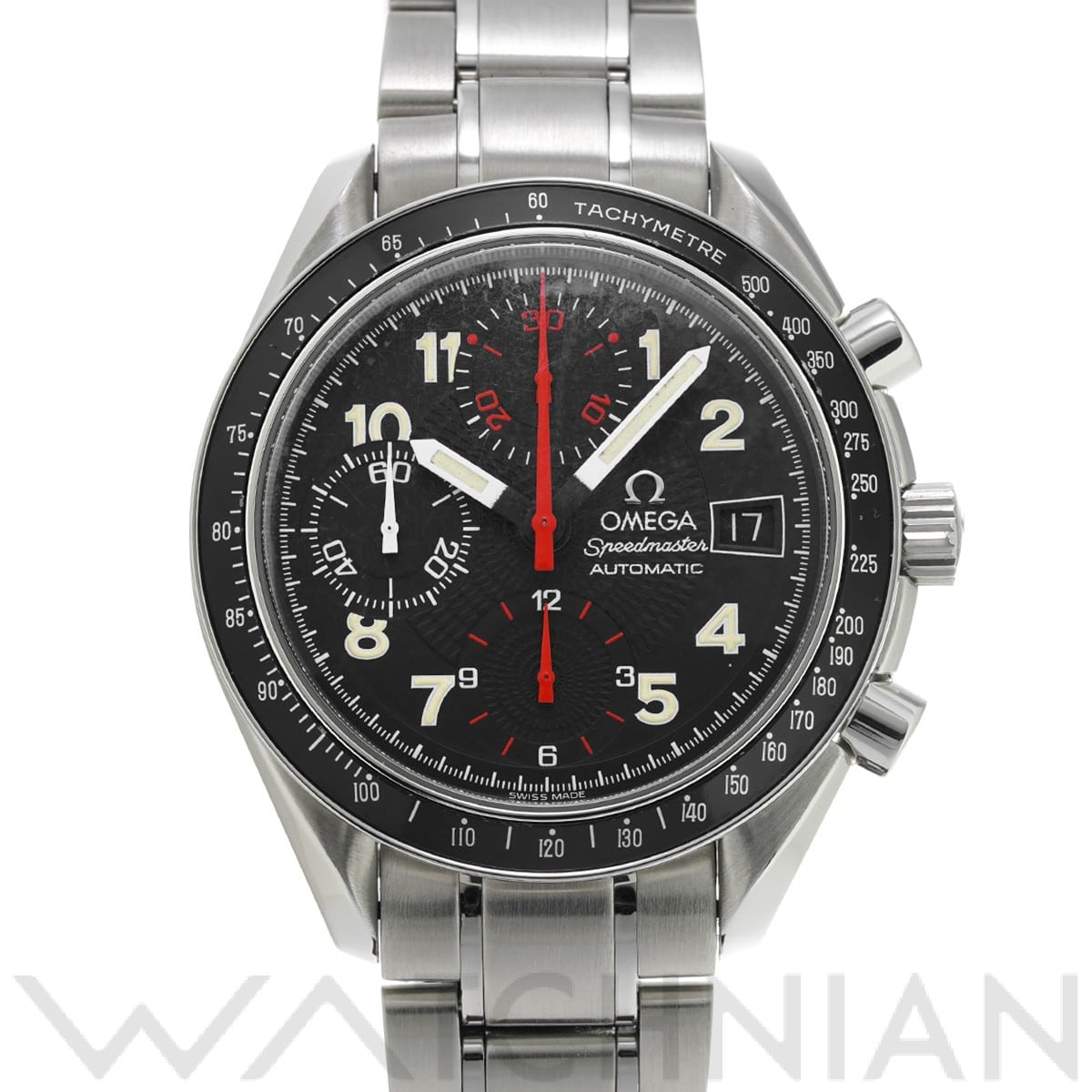 オメガ / OMEGA スピードマスター デイト マーク40 コスモス 3513.53 ブラック メンズ 時計 【中古】【wristwatch】