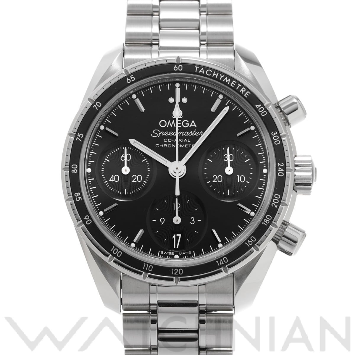 オメガ / OMEGA スピードマスター 38 コーアクシャル 324.30.38.50.01.001 ブラック メンズ 時計 【中古】【wristwatch】