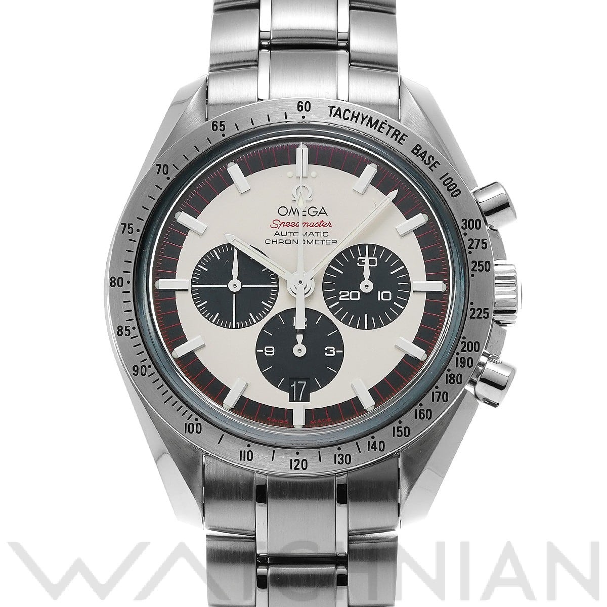 オメガ / OMEGA スピードマスター レジェンド ミハエル・シューマッハ 2004 3559.32 ホワイト/ブラック メンズ 時計 【中古】【wristwatch】