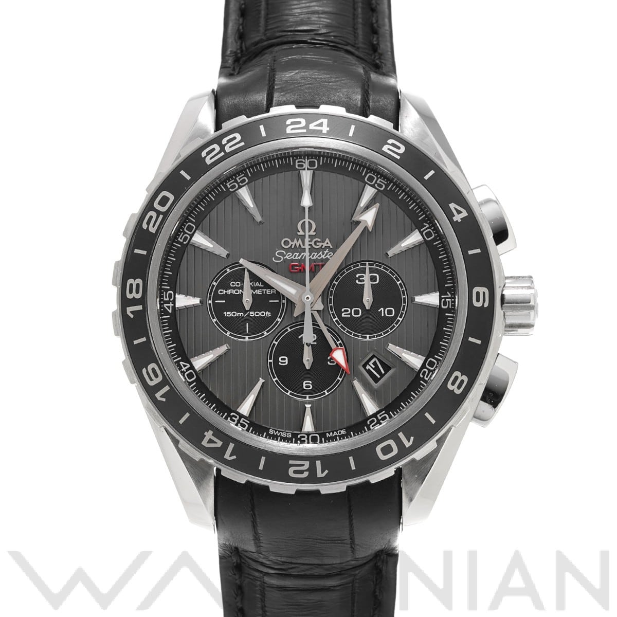 オメガ シーマスターアクアテラ コーアクシャル GMTクロノグラフ 231.10 オメガ / OMEGA シーマスター アクアテラ コーアクシャル GMT