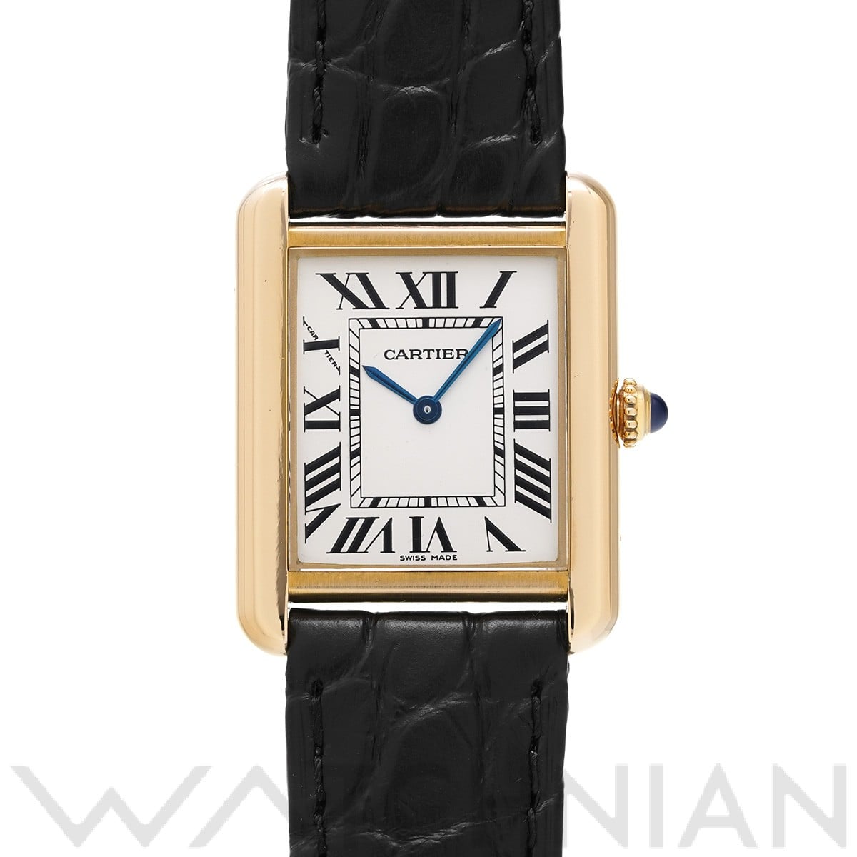 タンク ソロ SM W1018755 シルバー カルティエ CARTIER レディース 【中古】