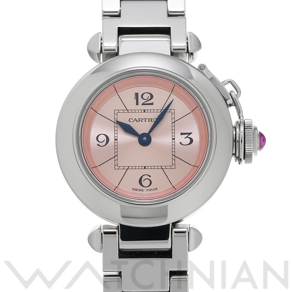 カルティエ / CARTIER ミスパシャ W3140008 ピンク レディース 時計 【中古】【wristwatch】