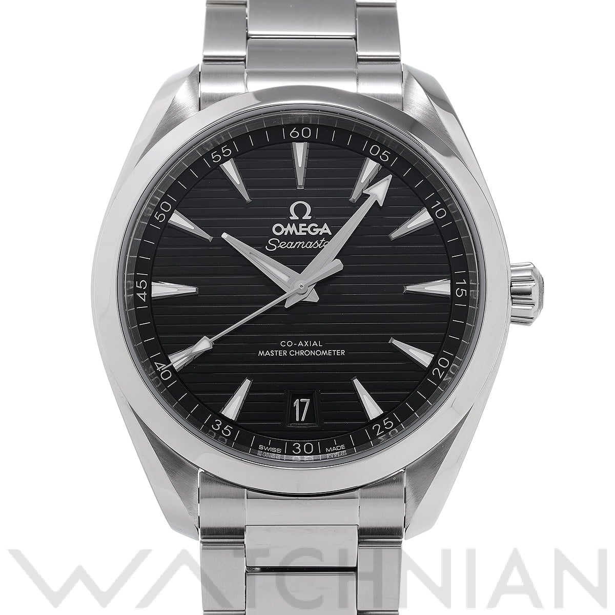 オメガ / OMEGA シーマスター アクアテラ コーアクシャル マスタークロノメーター 220.10.41.21.01.001 ブラック メンズ 時計 【中古】【wristwatch】