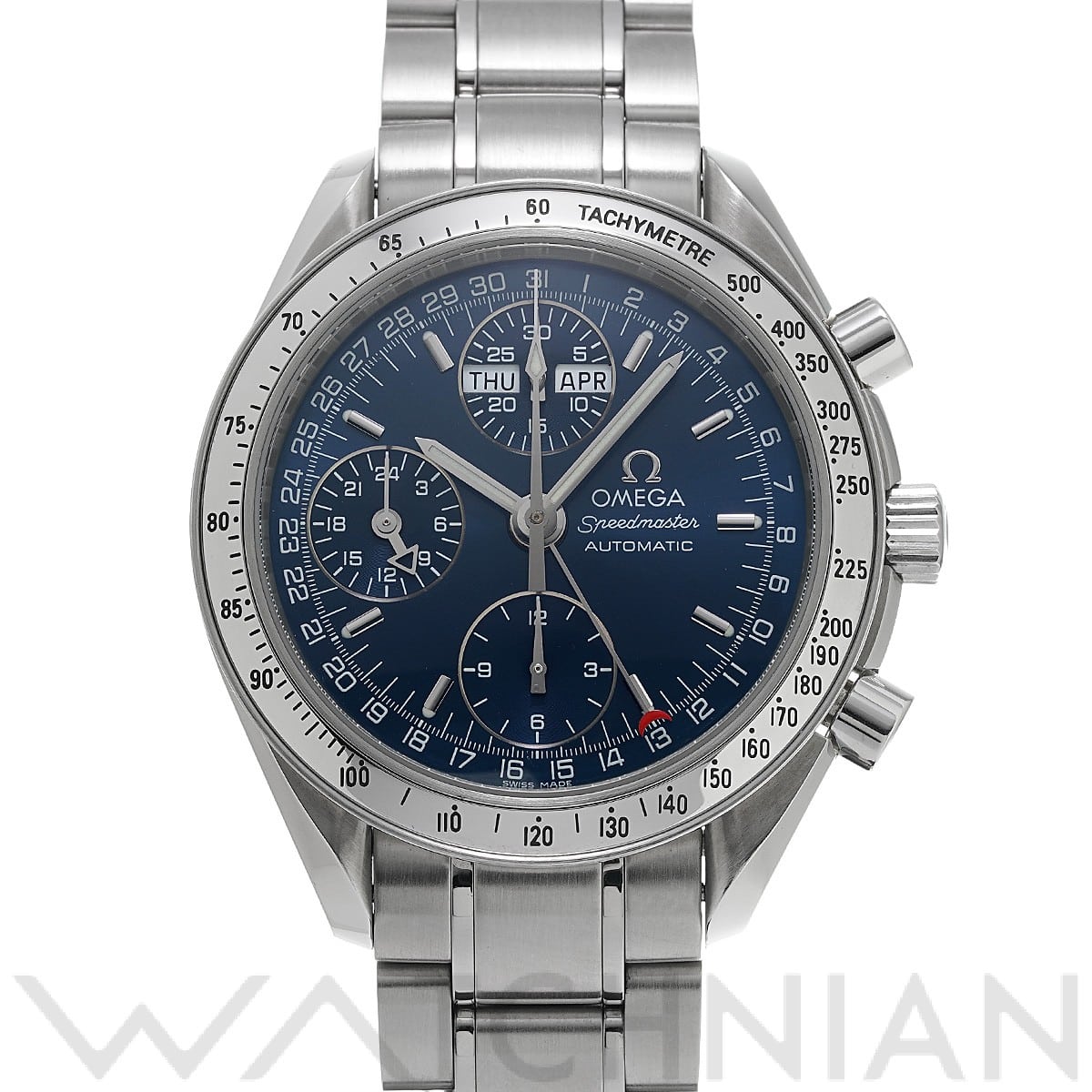 オメガ / OMEGA スピードマスター トリプルカレンダー 3523.80 ブルー メンズ 時計 【中古】【wristwatch】