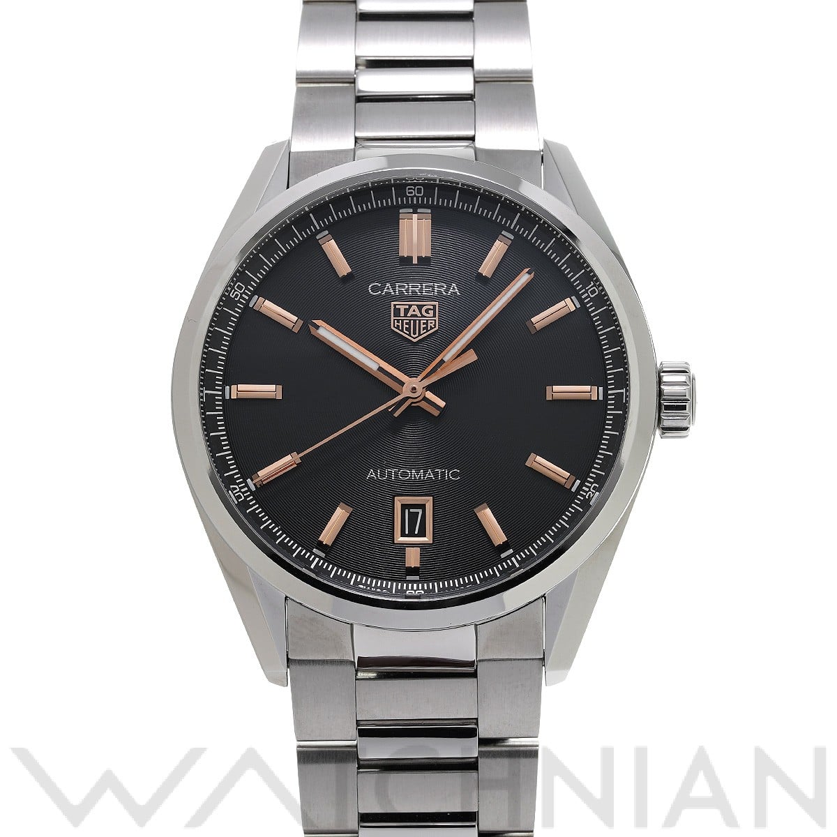 タグ ホイヤー / TAG HEUER カレラ キャリバー5 WBN2113.BA0639 ブラック メンズ 時計 【中古】【wristwatch】
