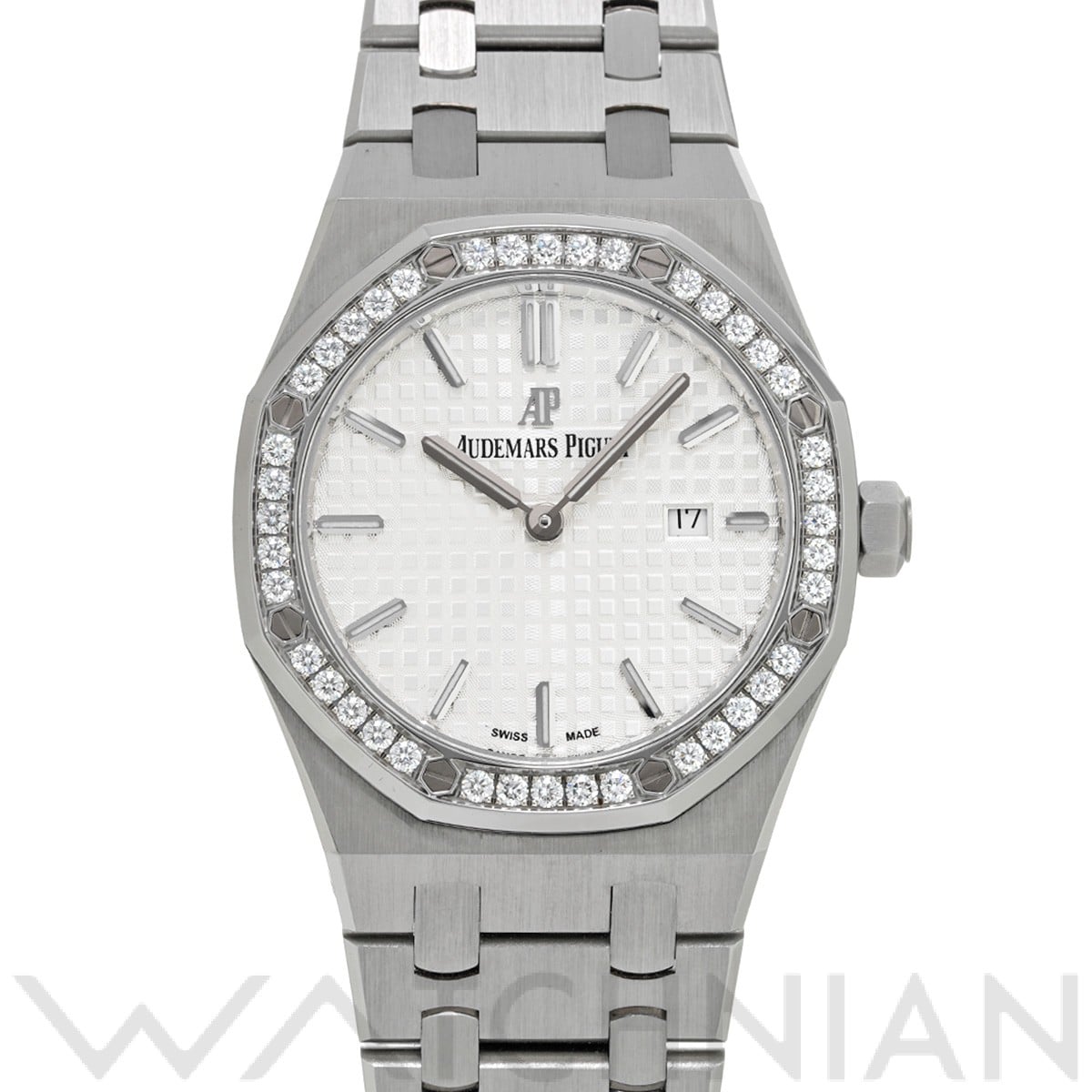 オーデマ ピゲ ロイヤルオーク クォーツ 67651ST.ZZ.1261ST.01 シルバー レディース 時計 【中古】【wristwatch】