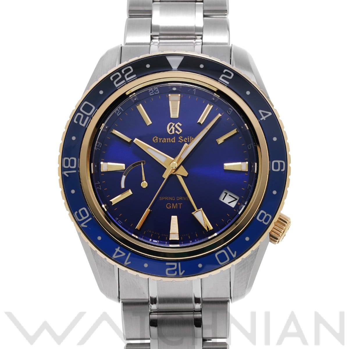 グランドセイコー / Grand Seiko スポーツコレクション スプリングドライブ GMT SBGE248 ブルー メンズ 時計 【中古】【wristwatch】