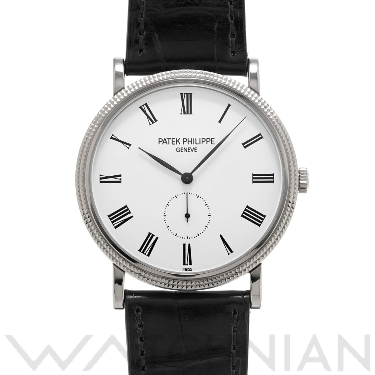 カラトラバ 5119G-001 ホワイト パテック フィリップ PATEK PHILIPPE メンズ 【中古】