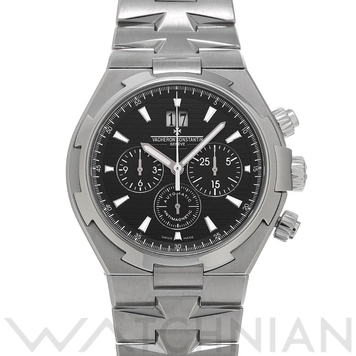 ヴァシュロン コンスタンタン / VACHERON CONSTANTIN オーバーシーズ クロノグラフ 49150/B01A-9097 ブラック メンズ 時計 【中古】【wristwatch】
