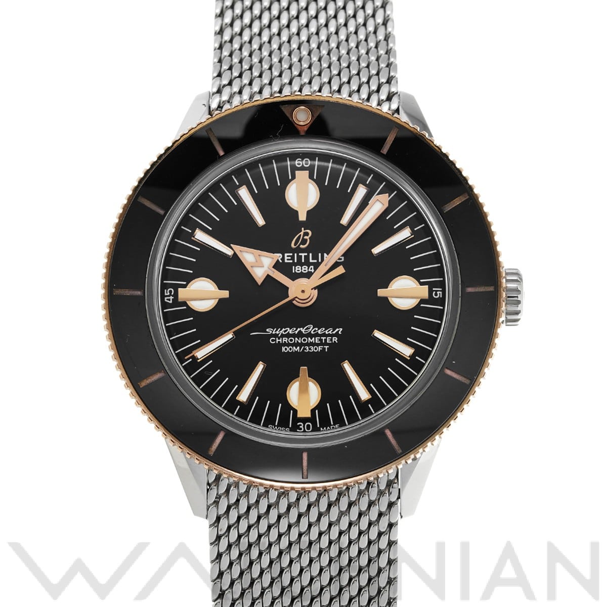 ブライトリング スーパーオーシャン ヘリテージ '57 U10370121B1A1 ブラック メンズ 時計 【中古】【wristwatch】