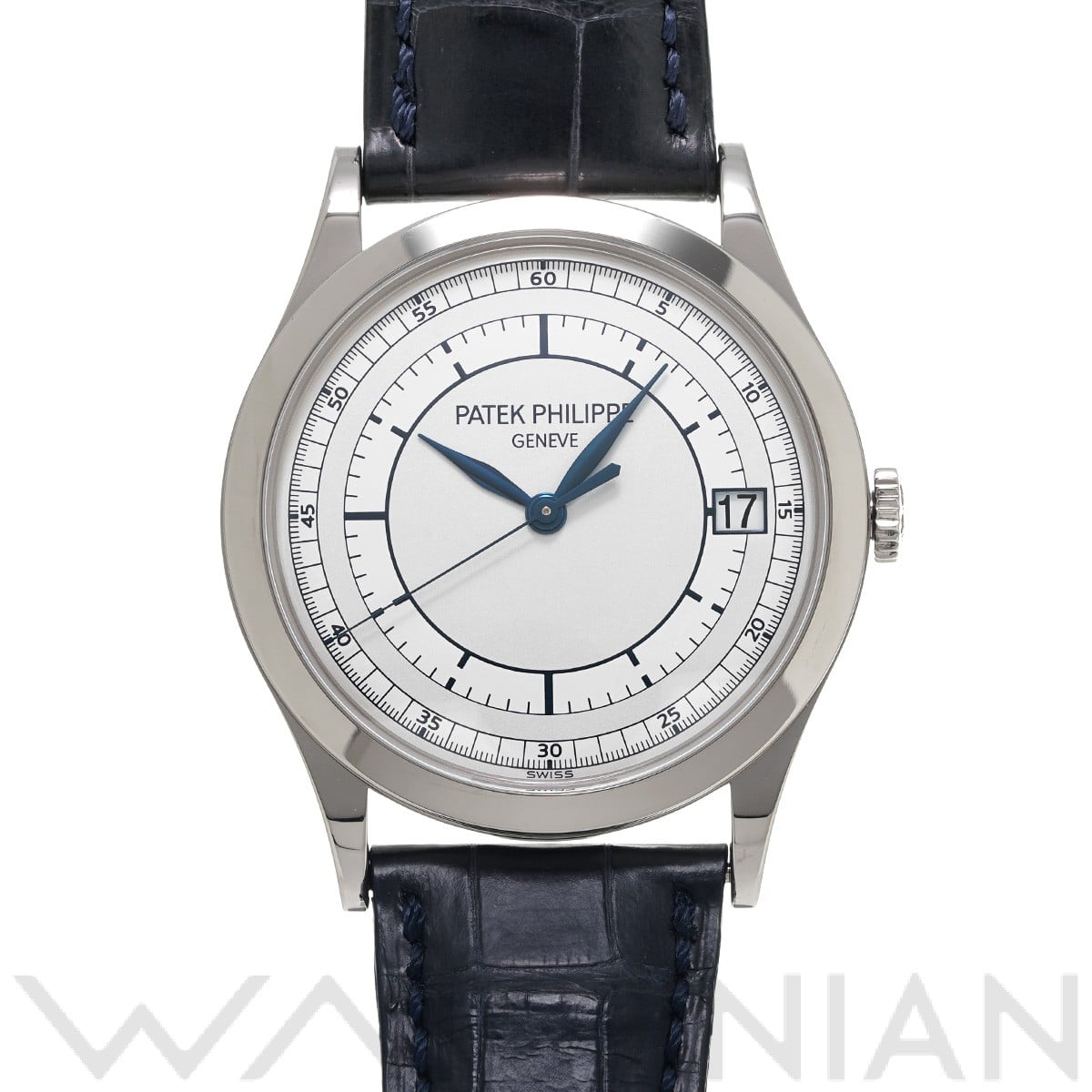 カラトラバ 5296G-001 シルバー パテック フィリップ PATEK PHILIPPE メンズ 【中古】