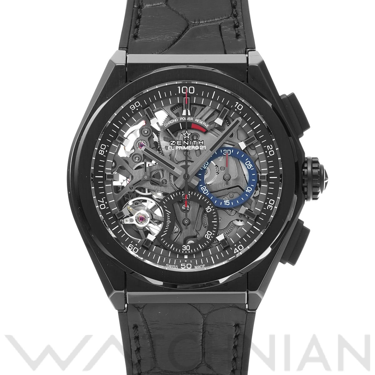 デファイ エル・プリメロ 21 49.9000.9004/78.R582 スケルトン ゼニス ZENITH メンズ 【中古】