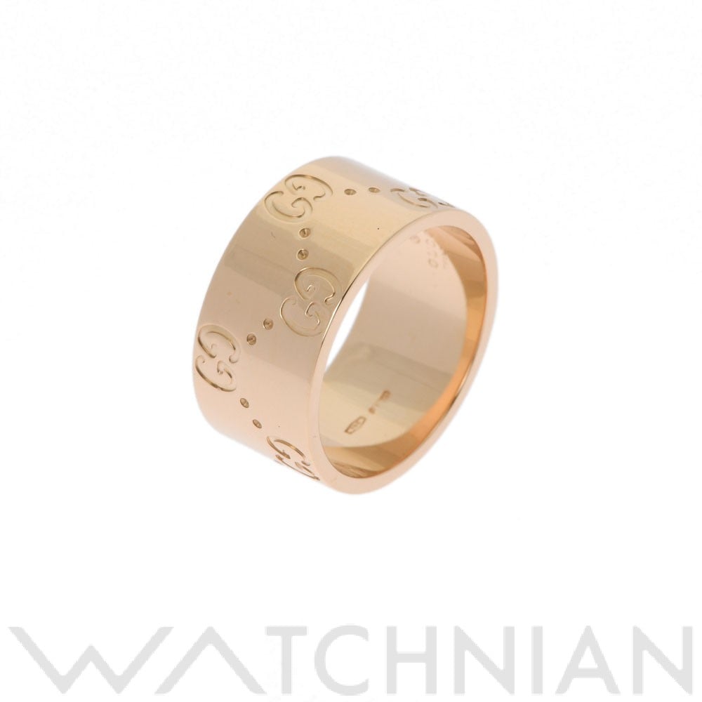 グッチ アイコン リング #10 ゴールド K18イエローゴールド YG レディース ジュエリー 【中古】【jewelry】