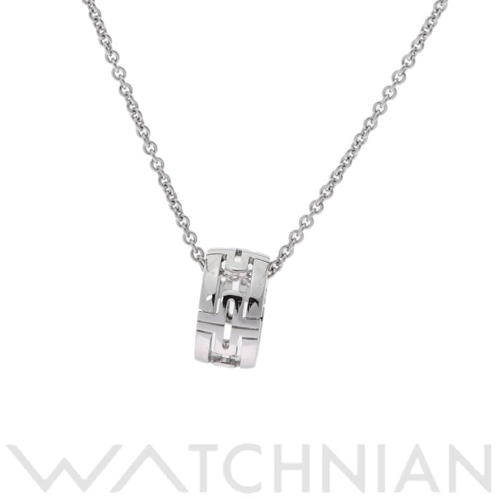 ブルガリ パレンテシ ネックレス シルバー K18ホワイトゴールド WG レディース ジュエリー 【中古】【jewelry】